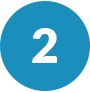 circle-2 Number 2 within a solid circle