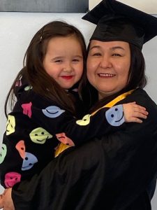 Kay's Grad With Daughter Jenna