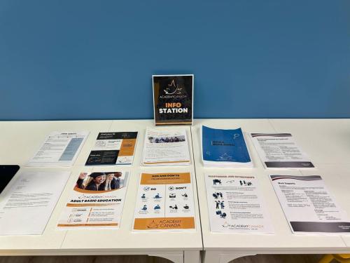 Academy Canada Connections Hub, first picture.