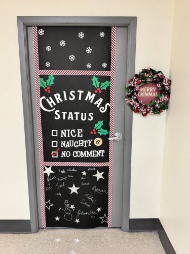 ACKenmountRoadCampusChristmasDoor2025Seven