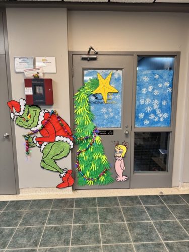 ACKenmountRoadCampusChristmasDoor2025Six